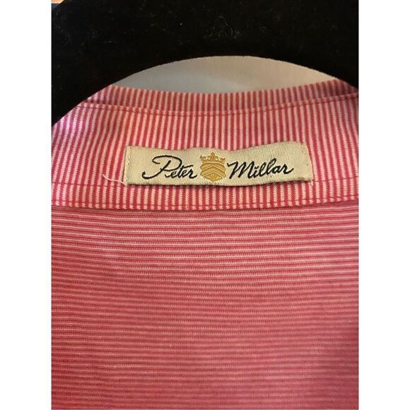 Peter Millar, men’s performance jersey striped polo size XL ￼ - Picture 5 of 6